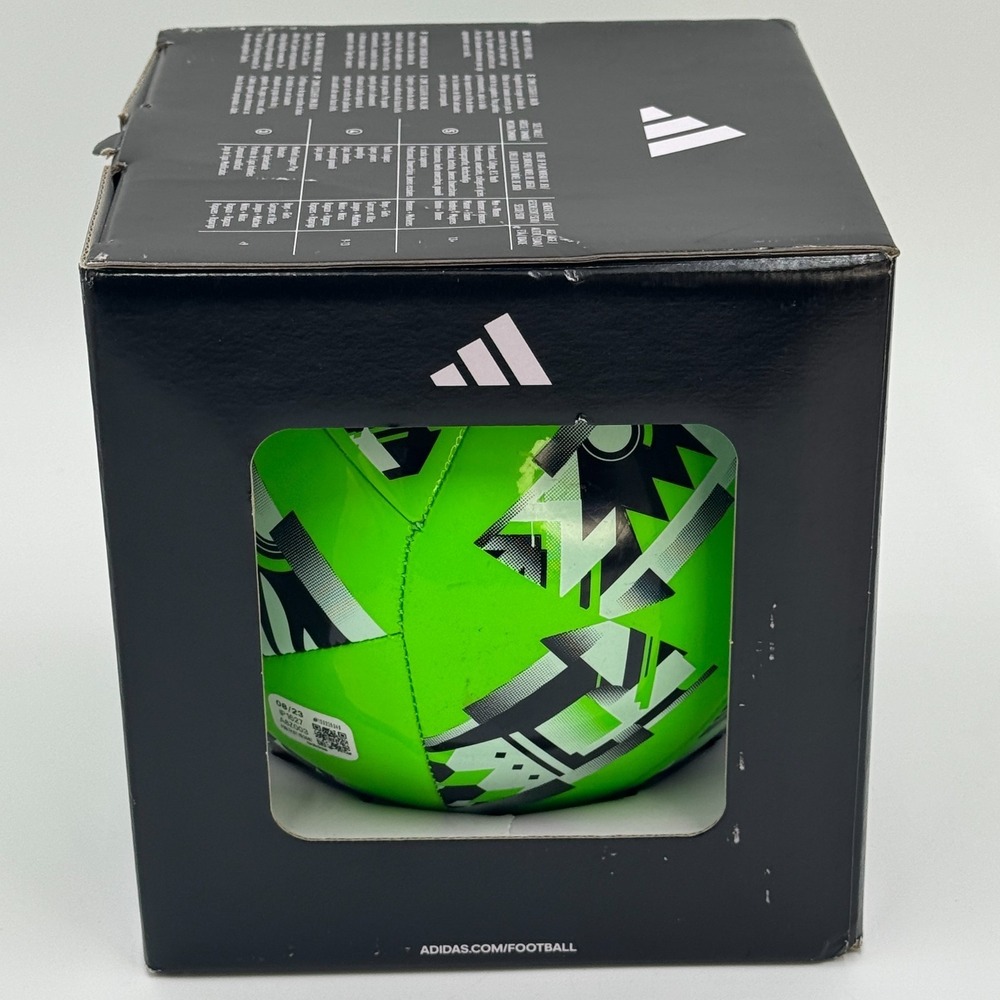 Adidas MLS Club Soccer Ball Size 3 Green Training Ball NEW - Picture 2 of 6